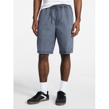 No Boundaries Twill Cargo Shorts, 10" Inseam, Men's XS-5XL