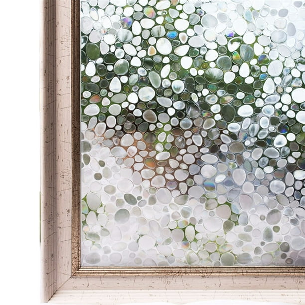 Película decorativa de la ventana, 45x200cm de ventana pvc para el hogar