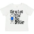 thumbnail image 3 of Inktastic Either Way It Goes, I'm the Big Brother Boys Toddler T-Shirt, 3 of 5