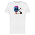 thumbnail image 1 of Punk Monster Playing Guitar Tee Men's -Image by Shutterstock, 1 of 2