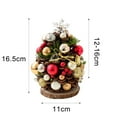 thumbnail image 4 of Handcrafted Mini Pinecone Christmas Tree Decor: Festive Tabletop Ornament!, 4 of 8