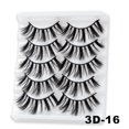 thumbnail image 1 of Pestañas postizas naturales AYRMILLA, 5/10/14 pares, pestañas de visón 3D dramáticas, extensión de pestañas postizas gruesas, maquillaje falso Cils maquiagem Tan Jianjun unisex, 1 of 2