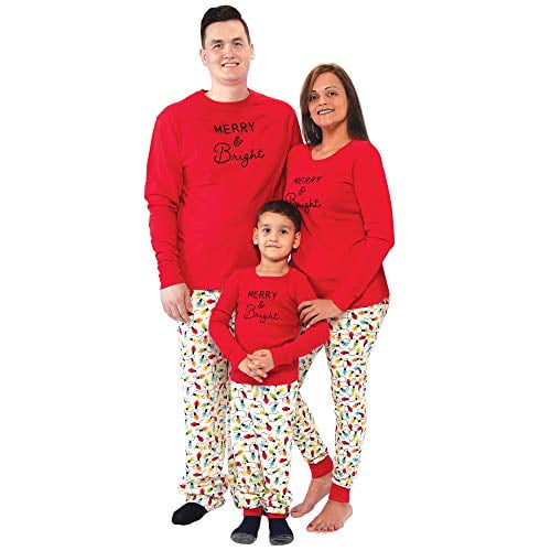 Uni Holiday Pajamas Merry And Bright Men Men Small Walmart