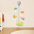 thumbnail image 4 of 50 to 170 cm Animal Height Chart Hot Air Balloon Height Chart Animal Pilot Wall Sticker PVC Growth Charts Ruler Height Measure for Nursery Bedroom Living Room DIY, 4 of 7