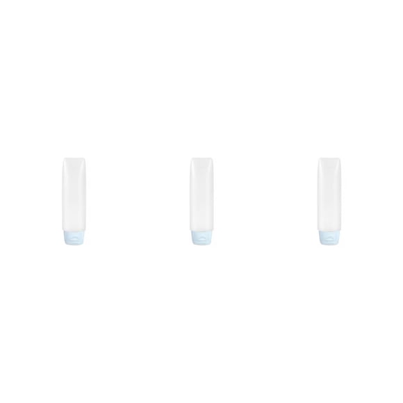 Injueey Travel Bottle Gel de ducha de Envase cosmético Dispensador reutilizable Tubo Organizador Accesorios 30ML Azul Type1 NO1