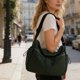 thumbnail image 5 of Women's Solid Color Crossbody Bag Commute Shoulder Bag Multi-Pocket Lightweight Casual Large Capacity Versatile Nylon Bag, 5 of 7