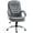 LIGHT GREY, variant on Rainbow Unicorn Office Chair with Mid-Back Support, Faux Fluffy Desk Chair for Girls, Adjustable Height Swivel Chair with Armrests, 5 Star Base