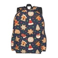 thumbnail image 2 of Disketp Holiday Gingerbreads Mochila Escolar de Gran Capacidad y Peso Ligero, Mochila de Viaje Ideal para Escuela, Trabajo y Uso Diario, Cómoda y con Estilo, 2 of 8