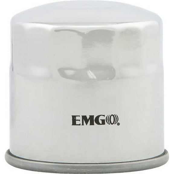 Chrome Spin On Oil Filter for Honda VT 1100 Shadow, Sabre, Aero 1998-2007