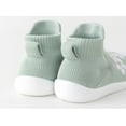 thumbnail image 5 of Bjutir Toddler Baby Sock Shoes Non Boys Girls Walking Shoes Sneakers Green 27(2-3 Years), 5 of 7