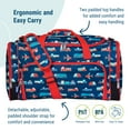 thumbnail image 3 of Wildkin Kids Weekender Duffel Bag for Boys and Girls, 22 Inch (Transportation Blue), 3 of 8