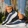 thumbnail image 2 of Women's Running Shoes Mesh Lightweight Soft Cushioned Casual Shoes Comfortable Walking Sneakers for Gym Workout Black Size 8.5, 2 of 5