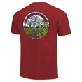 thumbnail image 3 of Unisex Scarlet Nebraska Huskers Scenic Comfort Colors T-Shirt, 3 of 3