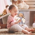 thumbnail image 5 of Ragdoll Rag Doll con caja de regalo Ragdoll con sombrero, bufanda, zapatos y más decoración lindos juguetes de muñecas de peluche para bebés y niños pequeños regalos de cumpleaños de Navidad, 5 of 5