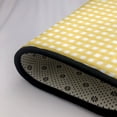 thumbnail image 5 of Yellow Gingham Shaggy Area Rug, Rugs for Living Room Bedroom Non Slip Door Mat Indoor Carpet Machine Washable Nursery Home Decor Floor Mats for Entryway 60x39in-#, 5 of 5
