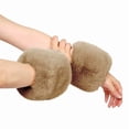 thumbnail image 1 of Muñequera de piel sintética para mujer, pulsera de moda suave y cálida, accesorio acogedor ajustable para invierno, regalo elegante para mujer, paquete de 1, 1 of 1