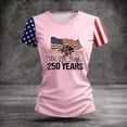 thumbnail image 3 of 250Th Anniversary USA Tops 4Th of July T Shirts for Women Short Sleeve Patriotic 1776-2026 250 Years of Freedom Tee Crewneck Summer Tops, 3 of 3