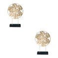 thumbnail image 4 of Wweixi Creative Nordic Home Decoration Accessories Iron Home Office Decor Desktop Gold M 2Set, 4 of 6