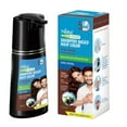 thumbnail image 3 of (2 pack) Nisha Shampoo Hair Color | Men & Women | 100% Grey Coverage in 5 Minutes | Dark Brown | 180mL / 6.09 Oz Bottle, 3 of 10