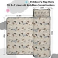 thumbnail image 5 of Cute Cartoon Dachshund Toddler Nap Mats for Kids Preschool,Sleeping Mat Bag or Kids,Toddler Sleeping Bag,Toddler Nap Mat or Daycare, 5 of 6