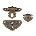 thumbnail image 3 of Unique Bargains 4 Sets Wood Case Chest Box Rectangle Clasp Closure Hasp Latches 55 x 48mm, 3 of 4