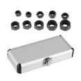 thumbnail image 1 of Kit extractor de tuercas de impacto de 10 piezas, herramienta de extracción de pernos dañados, se adapta a tamaños de 9mm a 19mm, herramientas de Caja pequeña, 1 of 8