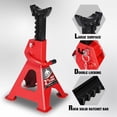 thumbnail image 5 of JACK BOSS Jack Stand 2 ton Double Locking,Heavy Duty Steel,AS42001CW, 5 of 5