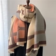 thumbnail image 2 of Bufanda de Cachemira cálida para mujer, pañuelo de cuello de diseño, Pashmina para la cabeza, Poncho, pañuelo de Echarpe, moda de invierno, 2 of 4
