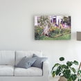 thumbnail image 3 of Trademark Fine Art 'The Garden on Niagara Street' Canvas Art by David Lloyd Glover, 3 of 4