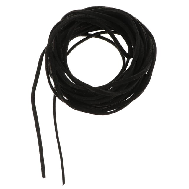 Terciopelos coreanos Terciopelo Coreano Plano De 5 M Resultados De Joyería De Cuerda De Cuero Negro Negro Magideal Terciopelos coreanos