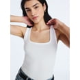 thumbnail image 2 of Scoop Women’s Square Neck Tank Top, Sizes XS-XXL, 2 of 5