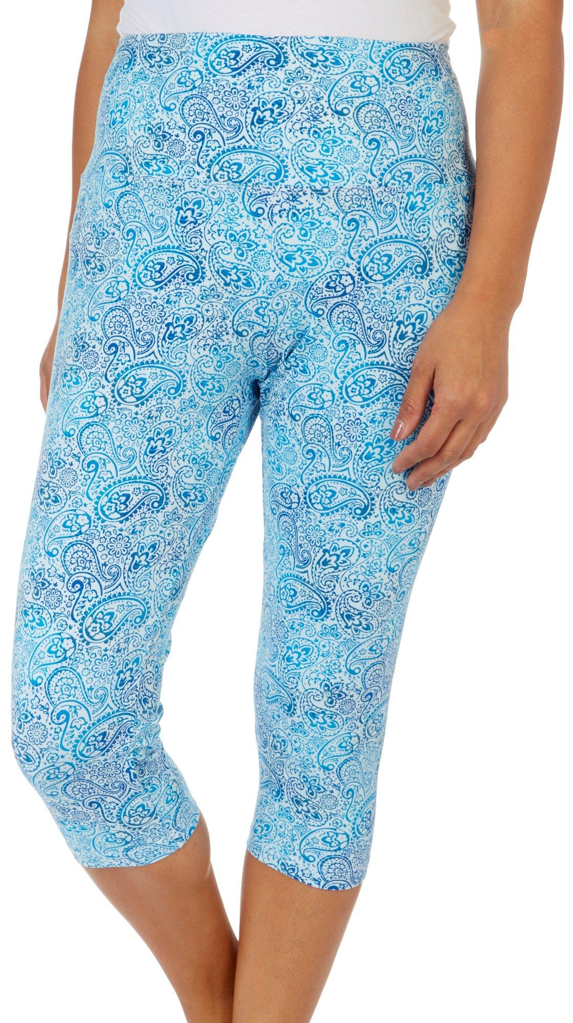 Khakis \u0026 Co Petite Suave Print Capri 