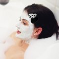 thumbnail image 3 of Paquete de 2 piezas de pinzas simples con forma de gota de agua y ácido acético, pinzas para el cabello rotas con flequillo de niña linda y pequeña, 3 of 5