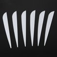 thumbnail image 2 of Arrows Vanes 4 Inch Plastic Feather Fletching for DIY Archery Arrows 100 Pack(White), 2 of 8