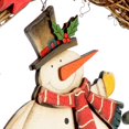 thumbnail image 3 of Corona de Navidad Trenzada - Corona de Puerta Welcome - Decoración navideña para Colgar, 3 of 5