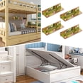 thumbnail image 4 of 4 Sets Non-Mortise Bed Furniture Hinge Fixing Connector, Bed Rail Bracket, 4 of 8