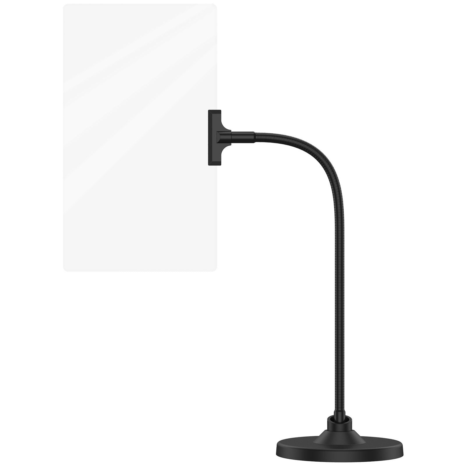 1 Unit 10x6 Inch PVC 4X Magnifier With Flexible Stand Professional Optical Enlargement