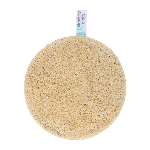 Ofertas Únicas 1 Pc Esponja de Cocina para Mujeres de Lufa Amarilla Redonda