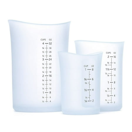 

iSi Silicone Measuring Cup Set (Set of 3 1C 2C 4C Capacity)
