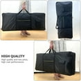 thumbnail image 3 of TEHAUX Black Electronic Keyboard Cover with Bump Protection for Storage 1 Set, 3 of 8