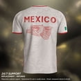 thumbnail image 3 of Zimjoy Men's 2026 Mexico Jersey Shirts Mexican Soccer Jerseys for Men Short Sleeve Crew Neck Athletic Soccer T Shirts Beige XL, 3 of 8