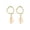 C, variant on Summer Bohemia Seashell Pearl Stud Earrings for Everyday Beachy Accessorizing Ocean Jewelry Accessories for Women