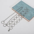 thumbnail image 6 of Unique Bargains 1 Pc Adjustable Waist Belt Delicate Hoop Adjustable Waist Cord Women Silver Tone, 6 of 6