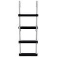 thumbnail image 2 of Marine Pontoon Boat 4 Step Folding Boarding Ladder AL-B4 Anodized, 2 of 8