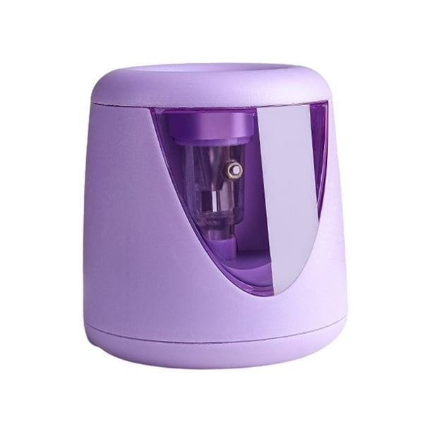 Sacapuntas eléctrico automático para Sacapuntas automático para el USB + batería púrpura Sunnimix Sacapuntas eléctricos