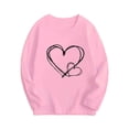 thumbnail image 2 of Bixock Summer Cotton Long Sleeve Shirts for Toddler Boys Girls Crew Neck Print Casual Tops for Big Kids Clothing Loose Casual Pullover Base T Shirt School Uniforms Tops, 2 of 6