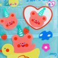 thumbnail image 1 of Bolsa De Almacenamiento Bolsa de hombro de lona grande con diseño de corazón para mujer de viaje transparentes Sywqhk Para Estrenar, 1 of 8