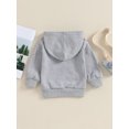 thumbnail image 4 of Bagilaanoe Toddler Baby Girl Boy Hoodies Sweatshirt Long Sleeve Pullover 6M 12M 18M 24M 3T 4T Kids Fall Loose Tee Tops, 4 of 9