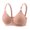 Rose Gold, variant on Ohufall Oversized Bras for Women Push Up with Steel Ring Bra Gathering Fit Everyday Underwear