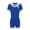 Royal Blue, variant on inlzdz Anti-strip Adaptive Jumpsuit for Men Short Sleeve One-piece Pajamas for Elder Patients Royal Blue S